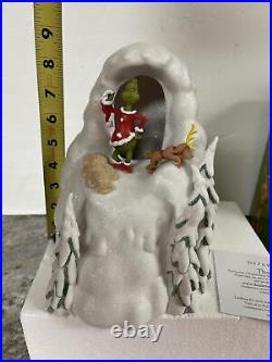 Department 56 The Grinch Max Mt. Crumpit Villages Christmas Dr Seuss Lighted