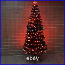 Digital Christmas LED Fibre Optic Tree with 18 Stunning Effects