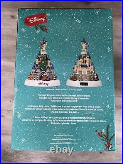 Disney Animated Holiday Christmas Castle Lights & Classic Holiday Music Open Box