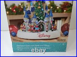 Disney Christmas Animated Castle Parade Lights Music Holiday Indoor 8-Songs New