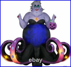 Disney Gemmy Ursula Airblown Inflatable Halloween Little Mermaid Witch 6ft 2021