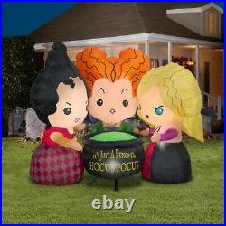 Disney Hocus Pocus Sanderson Sisters 4.5' Airblown Inflatable IN HAND SHIP TODAY