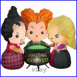 Disney Hocus Pocus Sanderson Sisters 4.5' Airblown Inflatable IN HAND SHIP TODAY