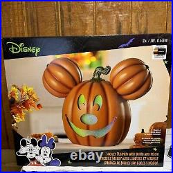 Disney Mickey Pumpkin with Lights & Music