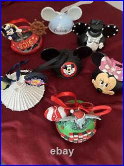 Disney Parks Ears Ornament Lot