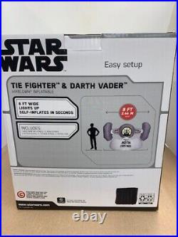 Disney Star Wars TIE Fighter & DARTH VADER Christmas Airblown Yard Inflatable