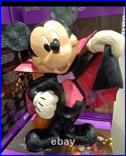 Disney Traditions Halloween Vampire Mickey 43cm Jim Shore