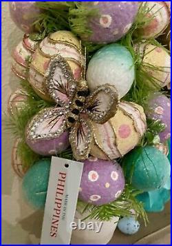 Easter Egg Topiary Tree Embellished With Jeweled Butterflies Philippines 24