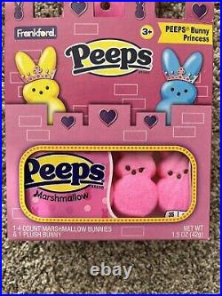 Easter PEEPS Prince & Princess Blue & Pink Plush Gift Set 2-pack