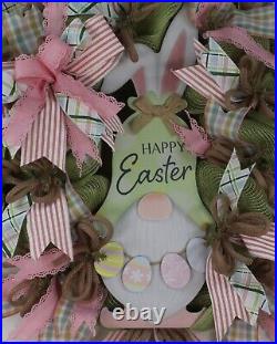 Easter Wreath, Easter Bunny Wreath, Happy Easter Wreath, Easter Door Wreath