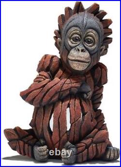 Enesco Edge Sculpture Baby Orangutan Statue Figurine 6008135