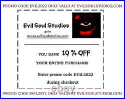Evil Soul Studios Old Salem Cemetery Lighted Entrance Columns (Set) Over 5' feet
