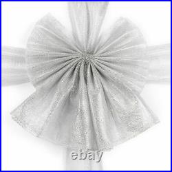 Extra Large Double Deluxe Door Bow Full Wrap Elegant Christmas Traditional Bow