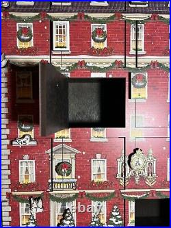 FORTNUM & MASON Piccadilly Wooden Advent Calendar Christmas 2012 Open Box