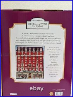 FORTNUM and MASON Musical Piccadilly Advent Calendar Wooden Christmas from Japan