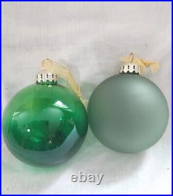 Frontgate Christmas Ornaments Box of 15, Large and Beautiful