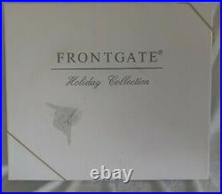 Frontgate Holiday Collection Christmas Ornaments Box Set 20 Green Ornaments