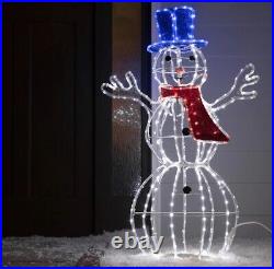 GE 48 in Snowman with LED Lights