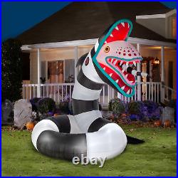 Gemmy Animated Airblown Sand Worm from Beetlejuice Giant WB, 10 ft Tall