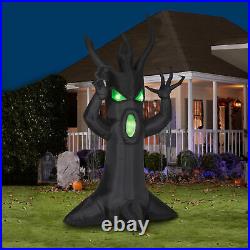 Gemmy Giant Airblown Inflatable Scary Tree, 12 ft Tall