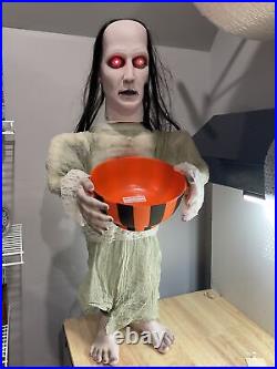 Gemmy Industries Donna the Dead Motion Activated Candy Bowl Halloween Figure