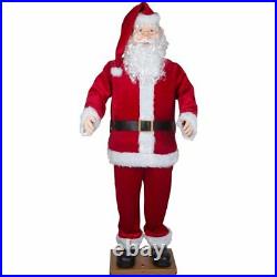 Gemmy Life Size Santa Claus Animated Dancing Christmas 5.8ft FREE SAME DAY SHIP