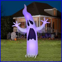 Gemmy Lightshow Airblown ShortCircuit Ghoul Ghost Giant, 12 ft Tall