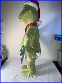 Gemmy The Grinch 65th Anniversary Light Up Beating Heart 23 Inch NWT Sold Out