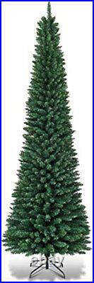 Generic CHEFJOY Slim Pencil Christmas Tree, Spruce Holiday Tree with Branch T