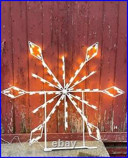 Giant Snowflake & Icicle Outdoor Holiday LED Lights Large Lot, NEW MUST SEE