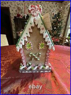 Gingerbread house from Dillard's nwt (read ALL INFO)