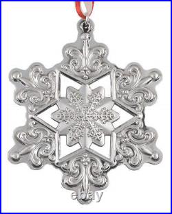 Gorham Silver Snowflake Ornament 2009-Sterling Snowflake Boxed 7537822