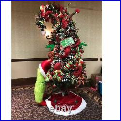 Grinch Style 10 ft Christmas Tree Bendable Top