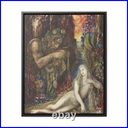 Gustave Moreau Galatea Framed High Quality Print on Canvas Nymph Goddess Art