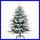 Gymax_4_5_6_7Ft_Snow_Flocked_Decoration_Christmas_Tree_WithLed_Lights_And_Pe_And_01_lcjo