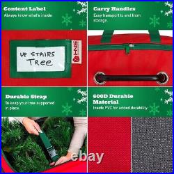HOLDN' STORAGE Rolling Christmas Tree Storage Bag Fits Up to 12 Feet