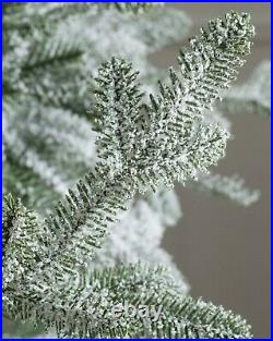 HOT Balsam Hill Frosted Alpine Balsam Fir Christmas Tree Clear LED Fairy Lights