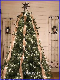 HOT SALE 50% Classic Blue Spruce Unlit Christmas Tree, Merry Xmas Decoration