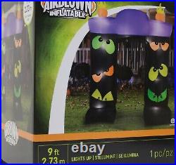 Halloween 9 Ft Monster Scream Archway Airblown Inflatable Yard Decor Gemmy