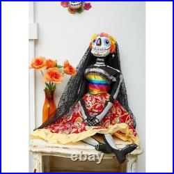 Halloween Dia de Muertos Day of the Dead Art Doll