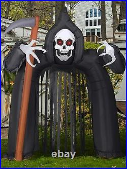 Halloween Inflatable Archway Arch Haunted House, 10.26 Ft Blow up Halloween