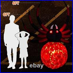 Halloween Inflatables Decorations Outdoor Yard 8FT Giant LED Rotating Lights