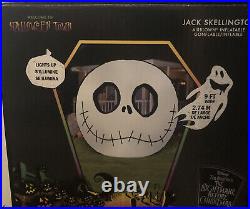 Halloween Nightmare Christmas Jack Skellington 9 FT Airblown Inflatable Head