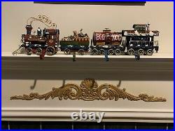 Hard to find Christmas Express Train stocking holders