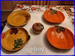 Harvest Serveware-Kohl's, Pre-owned, MINT Condition, 5 Pieces