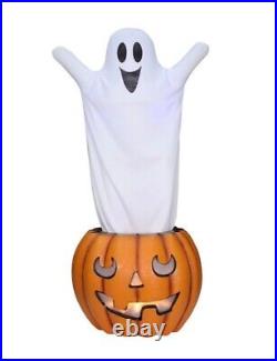 Haunted Living 36-in Lighted Animatronic Ghost in Jack O Lantern