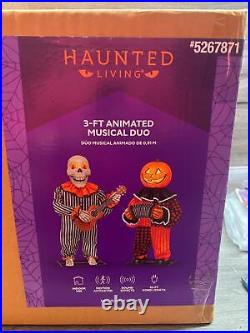 Haunted Living #5267871 3ft Animted Duo NEW in Box