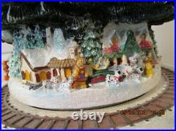 Hawthorne Village The Wonderful World of Disney Christmas Carousel Lighted