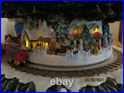 Hawthorne Village The Wonderful World of Disney Christmas Carousel Lighted