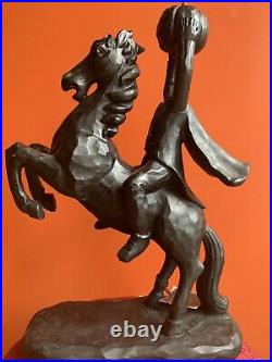 Headless Horseman Statue 19 Ichabod Crane Sleepy Hollow Prop Halloween Decor